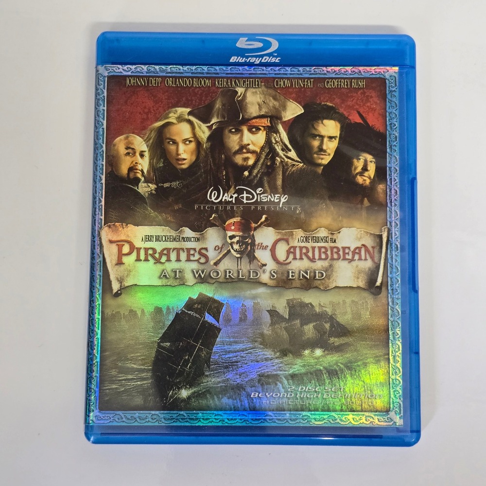 Pirates of‎ the Caribbean At World's End Blu-ray 2007 Action Adventure